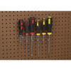 Zinc-Plated Wire 2.4 In. W. x 9.5 In. L. x 2.6 In. D. Tool Holder Hook 216011 216011
