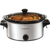 Hamilton Beach Stay or Go 6 Qt. Stainless Steel Slow Cooker 33262G 650225