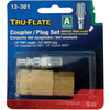 Tru-Flate 1-4 In. Coupler and Plug 13-301 570274