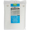 iDesign York Graphic 72 In. x 72 In. Frosted-Clear Eva Shower Curtain 26680 600445