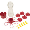 Perky-Pet 16 Oz. Favored Pinch-Waist Glass Hummingbird Feeder 204CP-4 701204