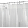 iDesign 72 In. x 72 In. Clear EVA Shower Curtain Liner 14757