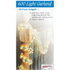 J Hofert Clear 600-Bulb Mini Incandescent Garland Light Set with White Wire 2651-22 900022