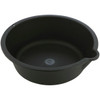 Custom Accessories 6 Qt Black Polyethylene Oil Drain Pan 31118