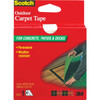 Scotch Outdoor 1.375 In. x 13.333 Yd. (34.9 mm x 12.1 m) Carpet Tape CT3010