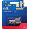 Tru-Flate 1-4 In. FNPT T-Style Steel Plug 12-135 583464