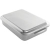 NordicWare Naturals 9 In. x 13 In. Aluminum Cake Pan with Lid 46320 600303