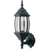 Canarm Black Incandescent Type A or B Outdoor Wall Light Fixture (2-Pack) IOL73T10 500378