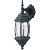 Canarm Black Incandescent Type A or B Outdoor Wall Light Fixture (2-Pack)