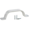 National Hardware 6-3-4 In. White Vinyl Coated Zinc Door Pull N162-594 206574