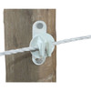 Dare Nail-On White Polyethylene Electric Fence Insulator (25-Pack) SNUG-HTW 746861
