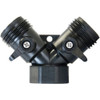 Raindrip 3-4 In. Female Hose Thread x 3-4 In. Male Hose Thread Y Hose Connector R616CT 702737