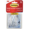 Command Small Clear Wire Hooks, 9 Hooks, 16 Strips 17067CLR-9ES 241107