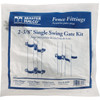 Midwest Air Tech Chain Link Fence Single Gate 2-3/8 In. x 1-3/8 In. Gate Hardware Kit Midwest Air Tech Chain Link Fence Single Gate 2-3/8 In. x 1-3/8 In. Gate Hardware Kit