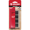 VELCRO Brand 7/8 In. Black Hook & Loop Square (12-Count) 90072