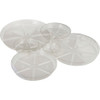 Best Garden 6 In. Clear Vinyl Flower Pot Saucer 703869 Pack of 50 703869