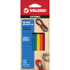 VELCRO Brand One-Wrap 1/2 In. x 8 In. Assorted Hook & Loop Tie (5-Count) 90438