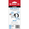 VELCRO Brand One-Wrap 1-2 In. x 8 In. Black Hook & Loop Tie (5-Count) 91426 616266