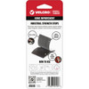 VELCRO Brand 2 In. x 4 In. Black Industrial Strength Hook & Loop Strip (2-Count) 90199 601802