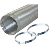 Builders Best V430 Readi-Pipe 4 In. x 8 Ft. All-Metal Flexible Dryer Duct 110131 273562