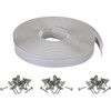 M-D Building Products 30 Ft. White Vinyl Garage Door Top and Sides Seal 03822 271268