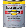 Rust-Oleum Gloss VOC for SCAQMD Professional Enamel, Yellow, 1 Gal. 242258 786329