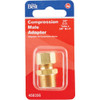 Do it 3-8 In. x 3-8 In. Brass Male Union Compression Adapter 458356 458356