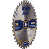 Irwin Marathon 10 In. 40-Tooth General Purpose Circular Saw Blade 14070 340456