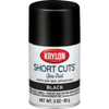 Krylon Short Cuts 3 Oz. High-Gloss Enamel Spray Paint, Black SCS-054 770194