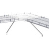 ClosetMaid 16 In. Shelf & Rod Wire Closet Corner Shelf Kit, White 2106700 223706