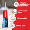 Loctite 2.7 Oz. Clear Silicone Sealant 908570 358118
