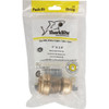 SharkBite 1 In. x 3-4 In. Push-to-Connect Brass Coupling UR060A 461776