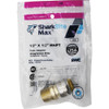 SharkBite 1-2 In. x 1-2 In. MNPT Straight Brass Push-to-Connect Male Adapter UR120A 461806