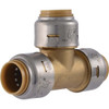 SharkBite 1/2 In. x 1/2 In. x 1/2 In. Brass Push-to-Connect Tee UR362A