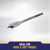 Irwin Speedbor 11-16 In. x 6 In. Spade Bit 88811 324191