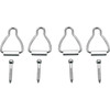 Prime-Line Spline Channel Bail Latch (4-Pack) PL7768 261262