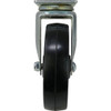 Shepherd Hardware 5 In. General-Duty Soft Rubber Swivel Plate Caster 9787 206121