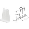 Prime-Line White Spline Channel Pull Tab (6-Pack) PL7756