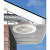 Dundas Jafine White Plastic Adjustable Eave & Soffit Vent SEVZW 276189