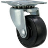 Shepherd Hardware 1-1-2 In. General-Duty Soft Rubber Swivel Plate Caster 9489 200001