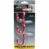 Hammer-In Vinyl Coated Red Storage Hook (3-Pack) 215201 215201