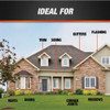 DAP 9.8 Oz. Window, Door & Siding Silicone Sealant, Almond 7079808649 799639