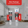 GE Supreme Silicone Kitchen & Bath Sealant, White, 2.8  Oz. Tube 2974791 793606