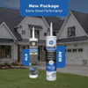 GE Supreme Silicone Window & Door Sealant, White, 10.1  Oz. Cartridge 2814819 793580