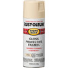 Rust-Oleum Stops Rust Almond Gloss 12 Oz. Anti-Rust Spray Paint 7770830