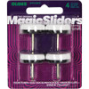 Magic Sliders 1-1-8 In. Round Nail on Furniture Glide,(4-Pack) 45560 229826