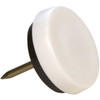 Magic Sliders 1-1/8 In. Round Nail on Furniture Glide,(4-Pack) 45560