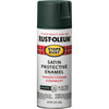 Rust-Oleum Stops Rust Decor 12 Oz. Satin Spray Paint, Hunter Green 7732830 786466