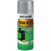 Rust-Oleum Silver Flat 12 Oz. High Heat Spray Paint 7716830 796033