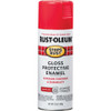 Rust-Oleum Stops Rust Carnival Red Gloss 12 Oz. Anti-Rust Spray Paint 7763830 782692